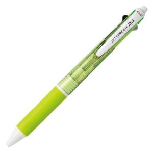 三菱鉛筆　ジェットストリーム　多機能ペン　2＆1　2色ボールペン0.7mm(黒・赤)＋シャープペン0.5mm　MSXE3-500-07 緑