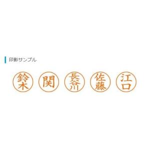 シャチハタ ネーム9 既製品 XL-9 印面サ...の詳細画像1