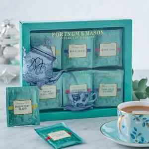 フォートナム＆メイソン Famous Teas ティーバッグ ギフト セット 60個入り