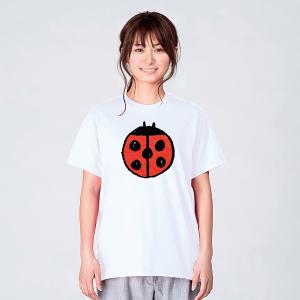 てんとう虫 昆虫 Tシャツ メンズ レディース キッズ 子供服 半袖 大きいサイズ プレゼント ギフト｜shortplate