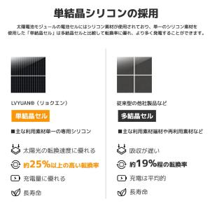 LVYUAN 200W ソーラーパネル 太陽光...の詳細画像4