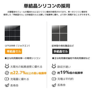 LVYUAN 200W ソーラーパネル 太陽光...の詳細画像4