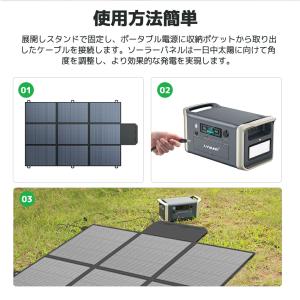 「LVYUAN」ソーラーパネル ポータブル電源...の詳細画像5