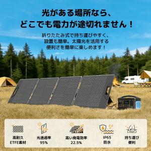 LVYUAN ソーラーパネル 折り畳み式 10...の詳細画像1