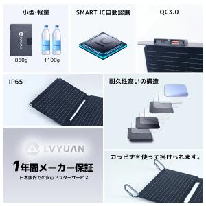 LVYUAN ソーラーパネル ソーラー充電器 ...の詳細画像1