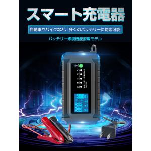 LVYUAN 全自動 バッテリー充電器 パルス...の詳細画像1