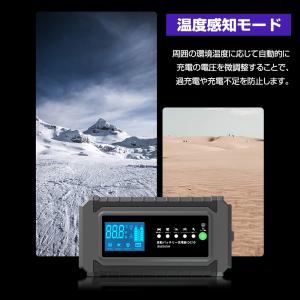 LVYUAN 全自動 バッテリー充電器 パルス...の詳細画像3