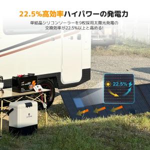 LVYUAN ソーラーパネル 200W 折りた...の詳細画像1