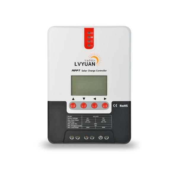 LVYUAN（リョクエン）MPPT 20Aソーラー充電コントローラー 最大入力520w  MPPT ...