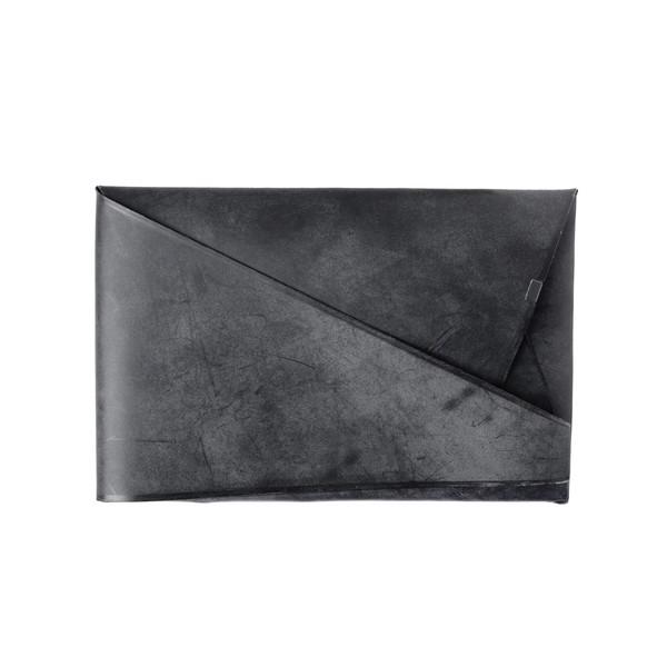 牛革 クラッチバッグ 所作 ブラック