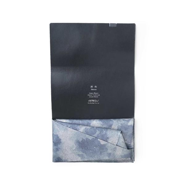 財布 長財布 メンズ レディース 牛革 所作 ロング 睡蓮画 フローラル フローラル×ブラック