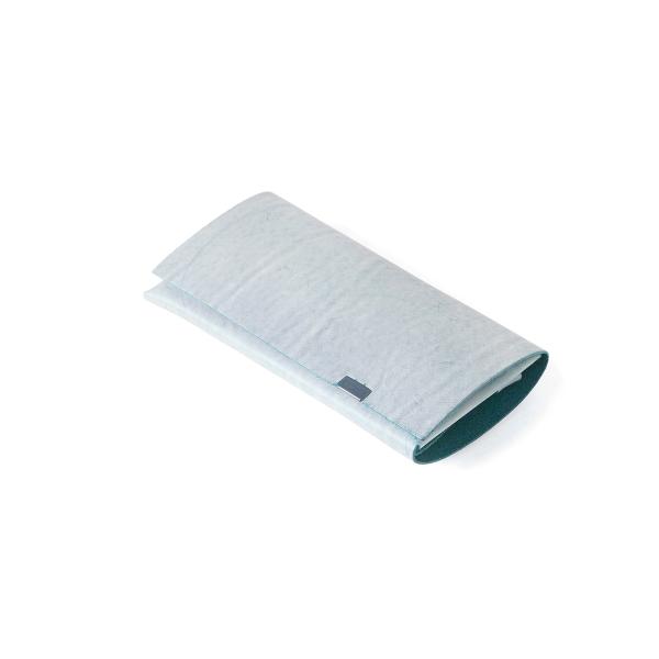 財布 長財布 メンズ レディース 牛革 所作 ロング スノー アッズーロ