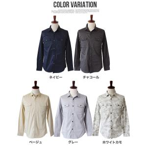 シャツ カジュアルシャツ ミリタリーシャツ ミ...の詳細画像1