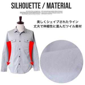 シャツ カジュアルシャツ ミリタリーシャツ ミ...の詳細画像4