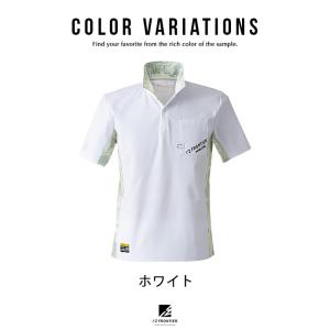 アイズフロンティア ポロシャツ 半袖 ストレッ...の詳細画像1