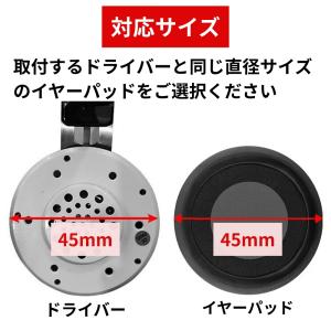 ヘッドホンカバー イヤーパッド イヤーパッドカ...の詳細画像5
