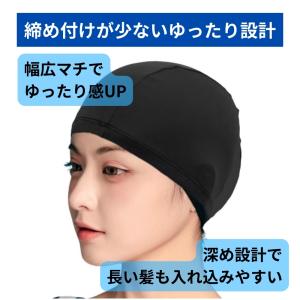 スイムキャップ 水泳キャップ 水泳帽 水泳帽子...の詳細画像1