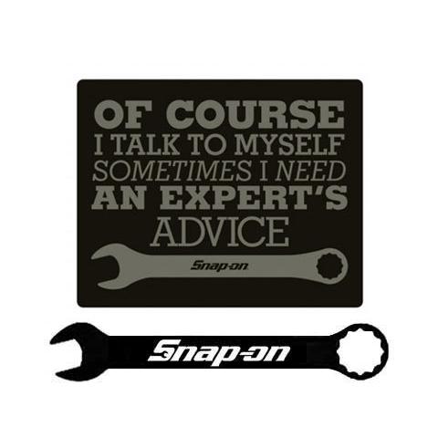 Snap-on（スナップオン）ステッカー「EXPERT'S ADVICE DECAL」
