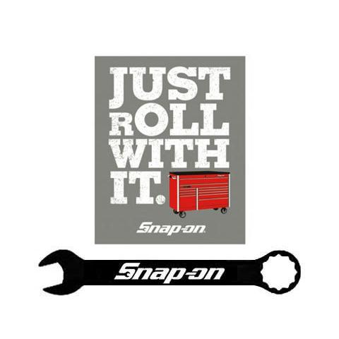 Snap-on（スナップオン）ステッカー「ROLL WITH IT DECAL」