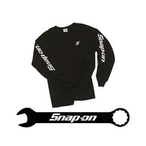 Snap-on（スナップオン）ティーシャツ「BLACK LONG SLEEVE TEE」｜shouei-st