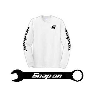 Snap-on（スナップオン）ティーシャツ「WHITE LONG SLEEVE TEE」｜shouei-st