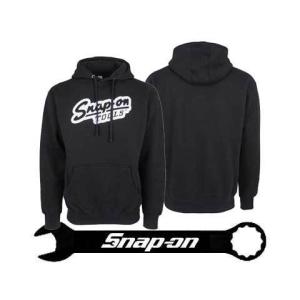 Snap-on（スナップオン）パーカー「BLACK RETRO HOODIE」｜shouei-st