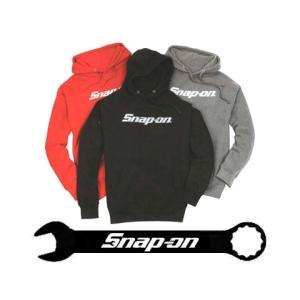 Snap-on（スナップオン）パーカー「FRONT LOGO HOODIE - RED