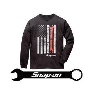 Snap-on（スナップオン）パーカー「FRONT LOGO HOODIE - RED
