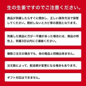 食用 タイ産ほほえみショウガ 4kg(近江生姜 白)の詳細画像3