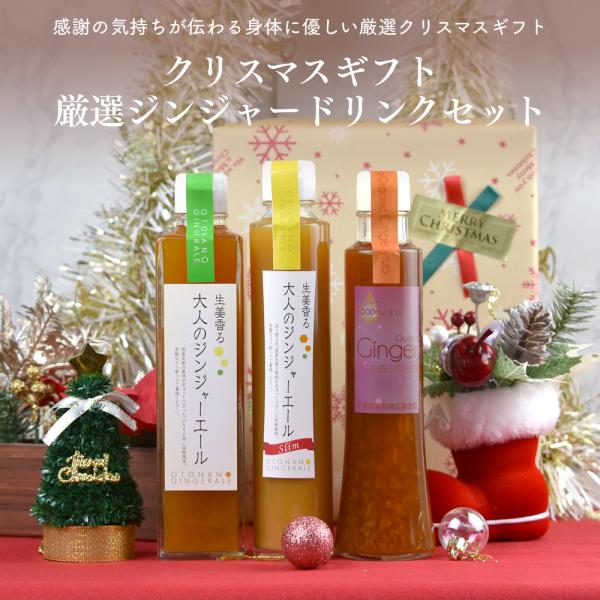 クリスマスギフト 厳選ジンジャードリンクセット 送料無料(沖縄を除く)【クリスマスギフト】