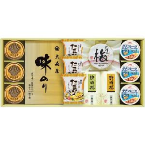 送料込みギフト 香味彩々 NK-803 味のリ 海苔 のり 梅干し 日本茶 ギフト 御礼 内祝い 快気祝 ご法事 香典返し｜shoujikidou