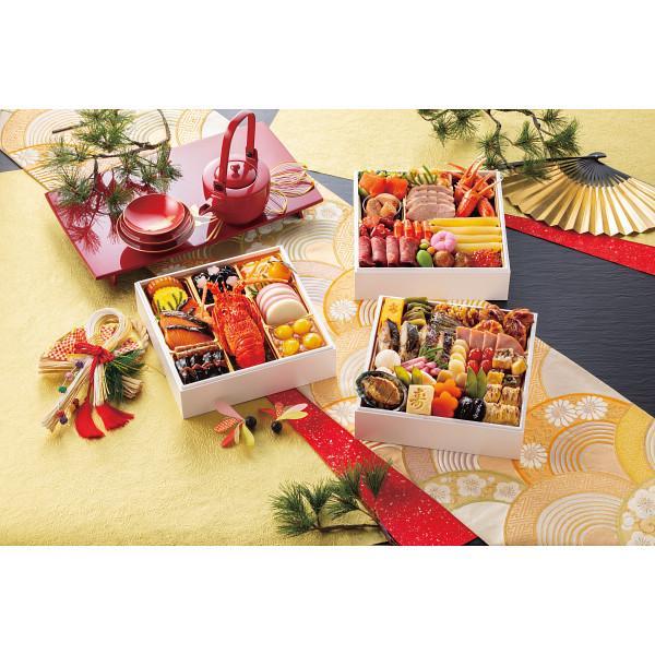 特選おせち 早期割引 おせち料理 京風おせち 福禄寿 三段重 約4人前 51品 京風 2026年 お...