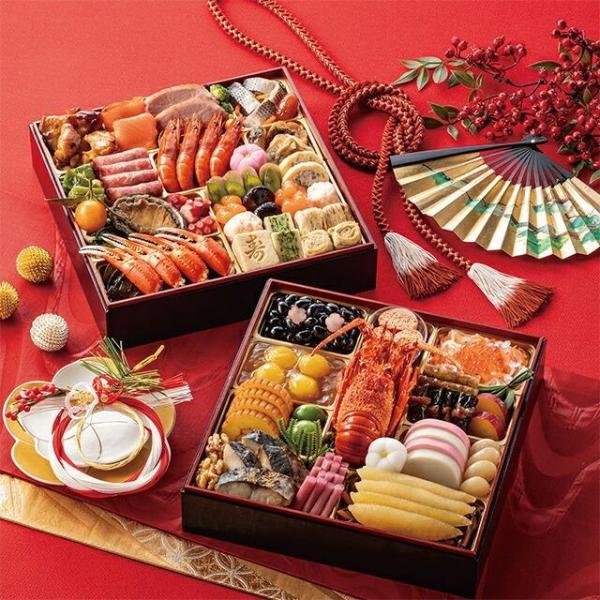 特選おせち 早期割引 おせち料理 京風特大おせち 大納言 二段重 約4人前 50品 京風 2026年...