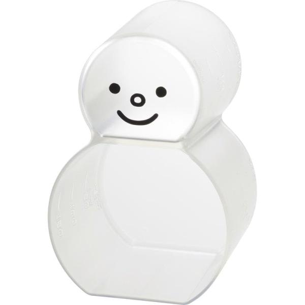 曙産業 計量カップ 日本製 0.5合と1合をくっつけたゆきだるまのカタチにお米の計量カップ 合数とm...