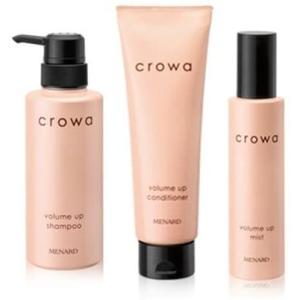 メナード クロワ ボリュームアップ３点セット（シャンプー、コンデショナー、ミスト）国内正規品　送料無...