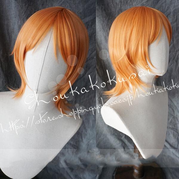 コスプレウィッグ ONE PIECE ワンピース 海賊王 風 ナミ Nami かつら WIG 耐熱 ...