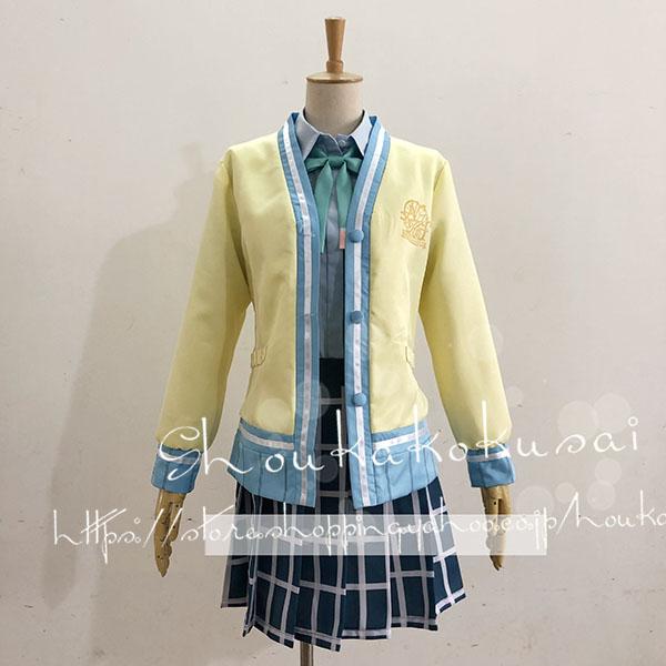 ラブライブ！lovelive 虹ヶ咲学園スクールアイドル同好会 風 近江彼方 夏服 コスプレ衣装 ウ...