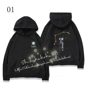 バーチャル VTuber Hololive 風 星街すいせい パーカー フード付き