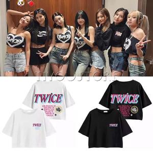 【送料無料】2023新品 Twice ReadyToBe 韓流グッズ 半袖 Tシャツ 春夏 コート 男女 周辺 応援服 打歌服 半袖 Tシャツ 通気 吸汗｜shoukakokusai