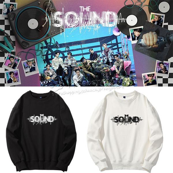 送料無料◆2023新品 Stray kids アルバム THE SOUND 韓流グッズ パーカースウ...