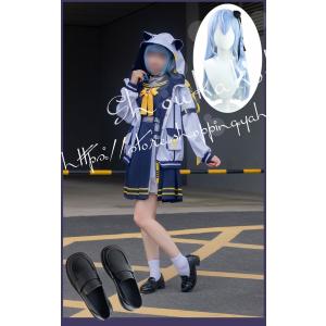 星街すいせい コスプレ衣装ウィッグ  靴 演出服 cosplay 変装 仮装ハロウィン｜shoukakokusai