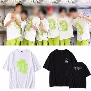 nct dream コンサート 風  THE DREAM SHOW2 In A DREAM   柔らかい 半袖 Tシャツ 大人気  応援服 打歌服 通気 吸汗 速乾 男女兼用 カジュアルウェア ペアルック｜shoukakokusai