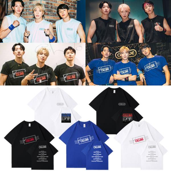 CNBLUE2023ZeppCalling コンサート 風   柔らかい   Tシャツ  大人気 打...