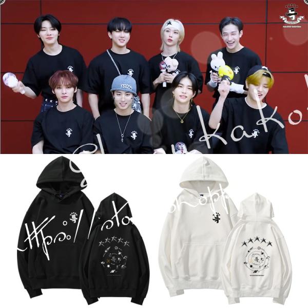 【送料無料】2023新品 StrayKids 風 5STAR周辺 韓流グッズ パーカー コート 厚め...