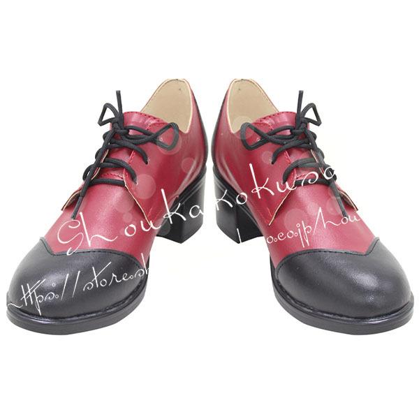 ツイステッドワンダーランド 風 Riddle Rosehearts リドル・ローズハート コスプレ靴...