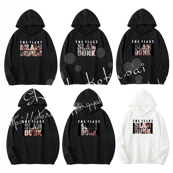 SLAM DUNK(スラムダンク)風周辺グッズ 秋冬パーカー子供成人服長袖アニメ服かわいいフード付き...