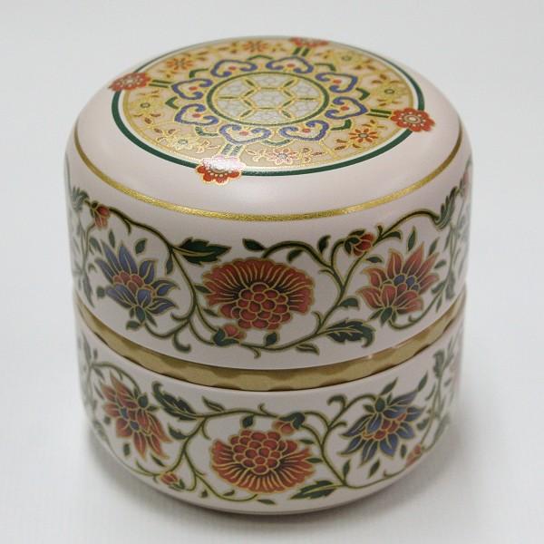 なつめ缶　オリエント　ベージュ