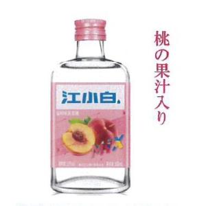 【中国果汁白酒】江小白【桃】（じゃんしゃおばい・もも）、23度、168ml・新感覚のフルーツ入り中国白酒　♪｜shoukoushu