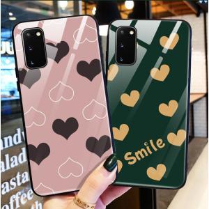 ギャラクシー  Galaxy s20 s20plus  強化ガラスケース 背面 ヒョウ柄 ハート うさぎ かわいい おしゃれ  ケース カバー スマホケース  s20Ultla