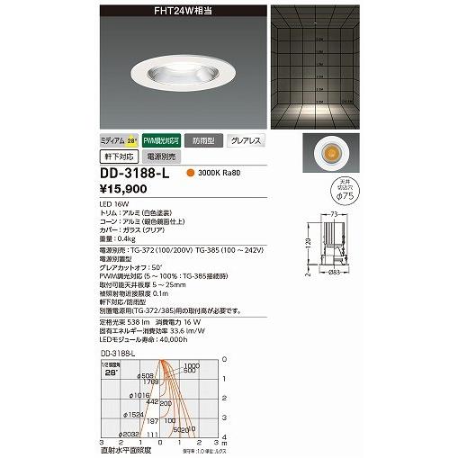 山田照明 照明器具 激安 DD-3188-L 軒下照明（yamada）